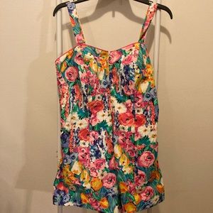 Ceeb Vintage Romper with Pockets- Like New Condition